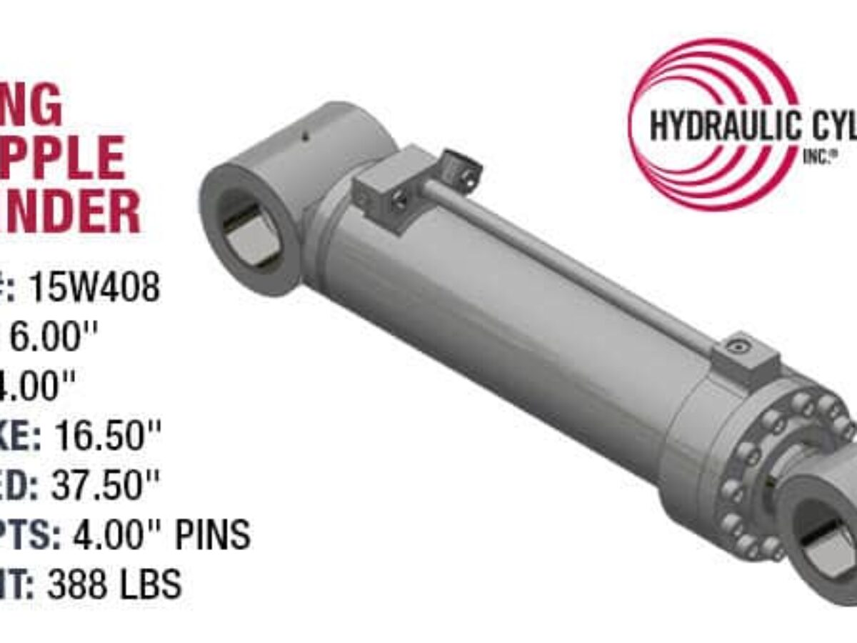 15W408 (Young) Hydraulic Grapple Cylinders