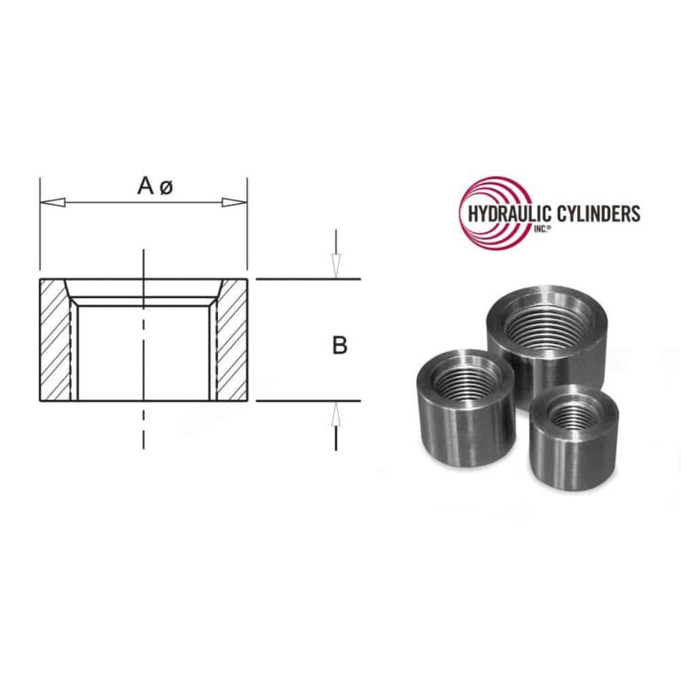 O Ring Boss Half Coupling Ports